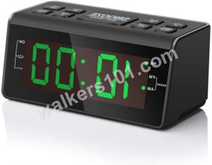Jingsense Digital Alarm Radio Clock