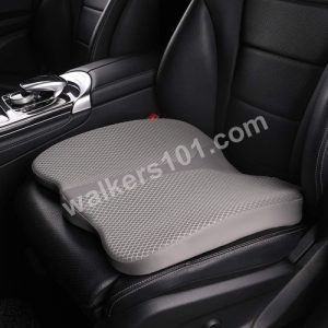 LARROUS Car Memory Foam Heightening Seat Cushion