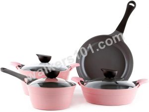 Neoflam Eela 7-Piece Ceramic Non-stick Cookware Set